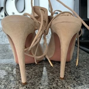 Aquazzura Mayfair Open Toe Booties